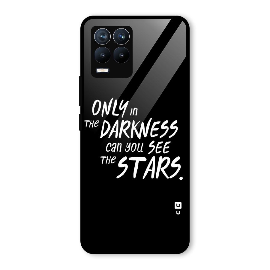 Darkness and the Stars Glass Back Case for Realme 8 Pro