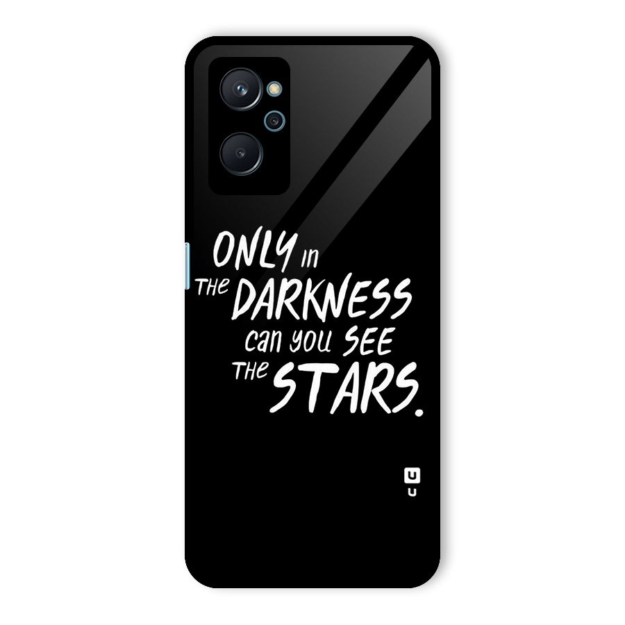 Darkness and the Stars Glass Back Case for Realme 9i
