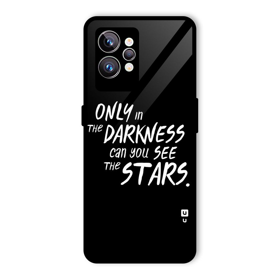Darkness and the Stars Glass Back Case for Realme GT2 Pro