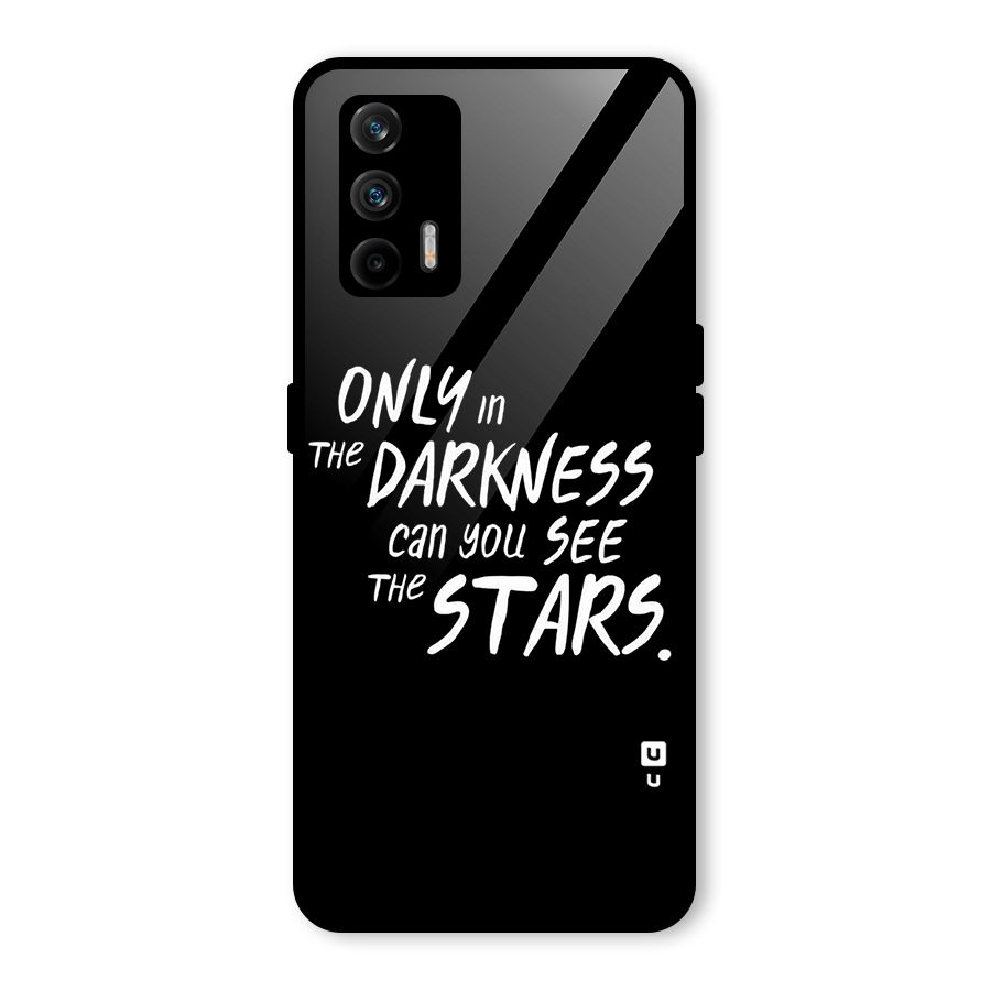 Darkness and the Stars Glass Back Case for Realme GT 5G