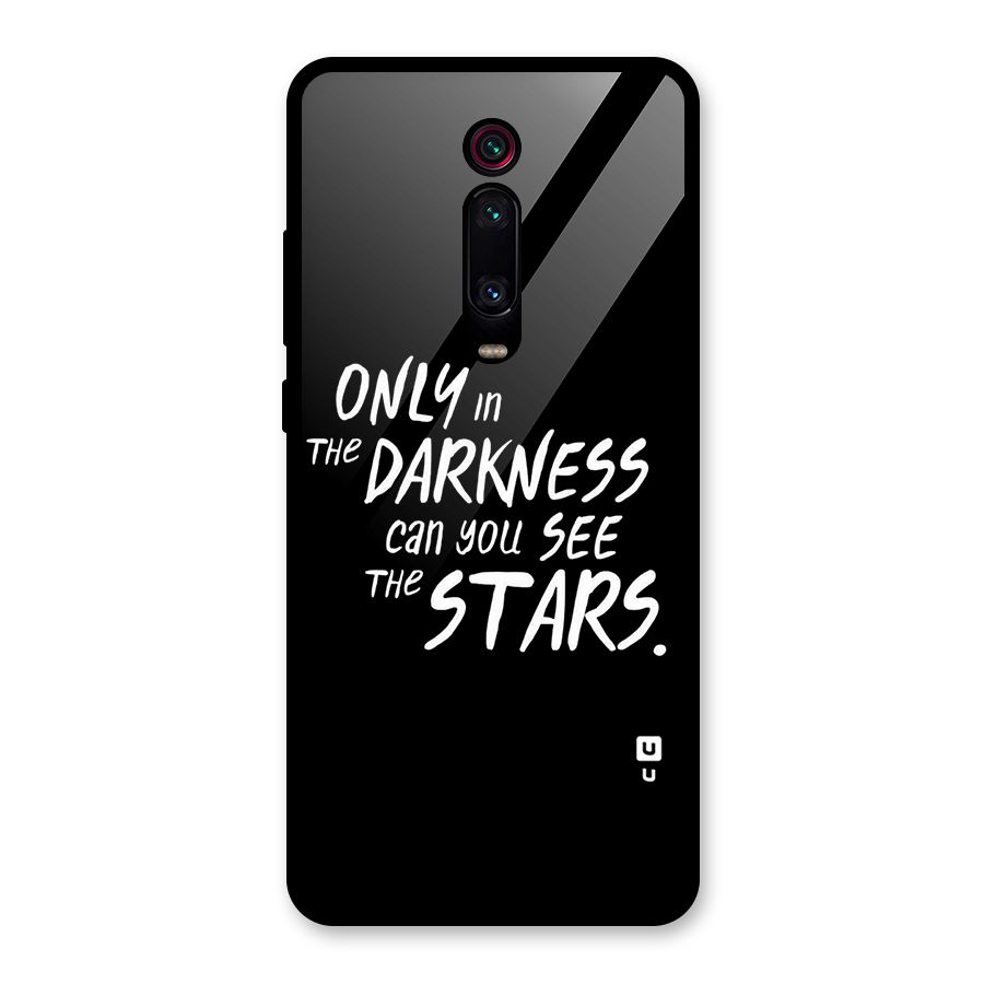 Darkness and the Stars Glass Back Case for Redmi K20