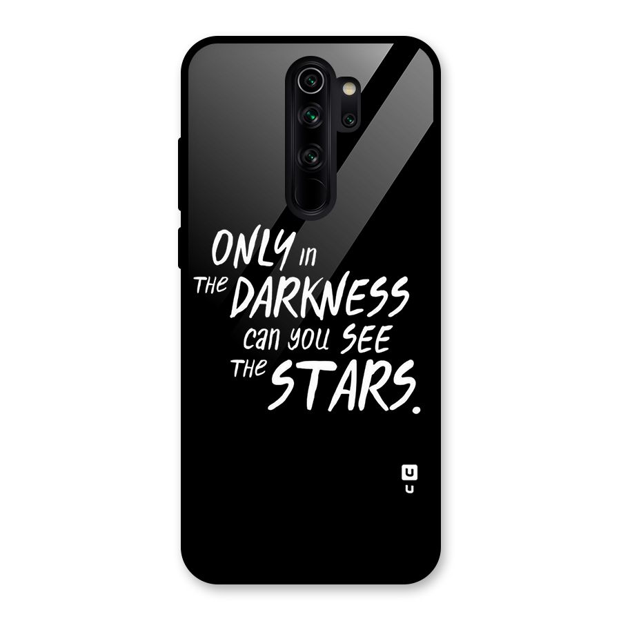Darkness and the Stars Glass Back Case for Redmi Note 8 Pro