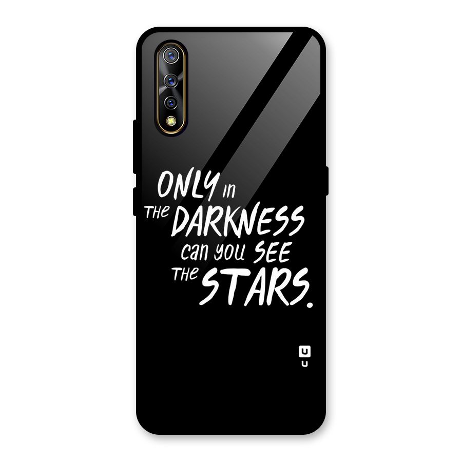 Darkness and the Stars Glass Back Case for Vivo S1