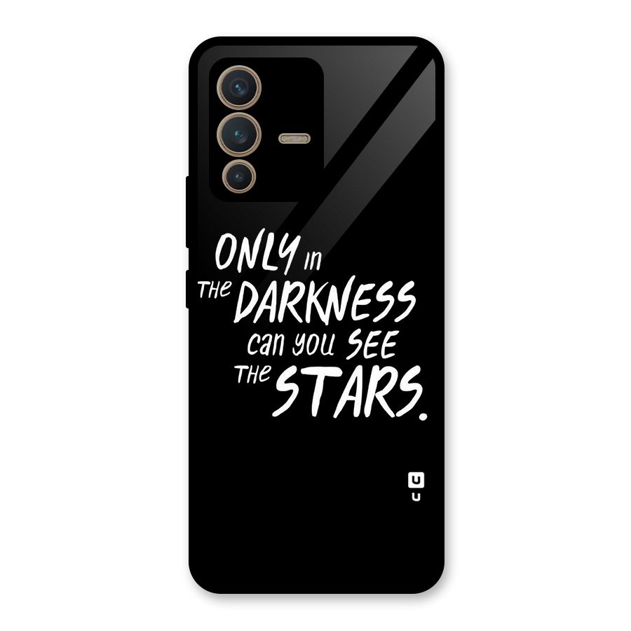 Darkness and the Stars Glass Back Case for Vivo V23 5G