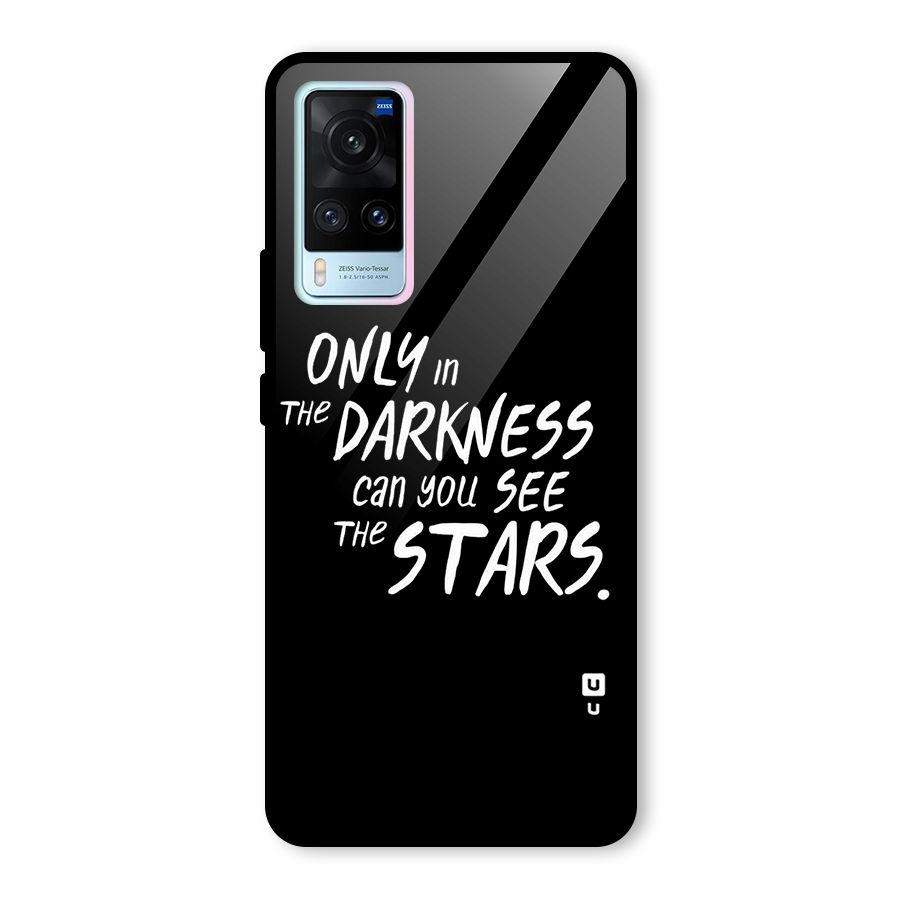Darkness and the Stars Glass Back Case for Vivo X60