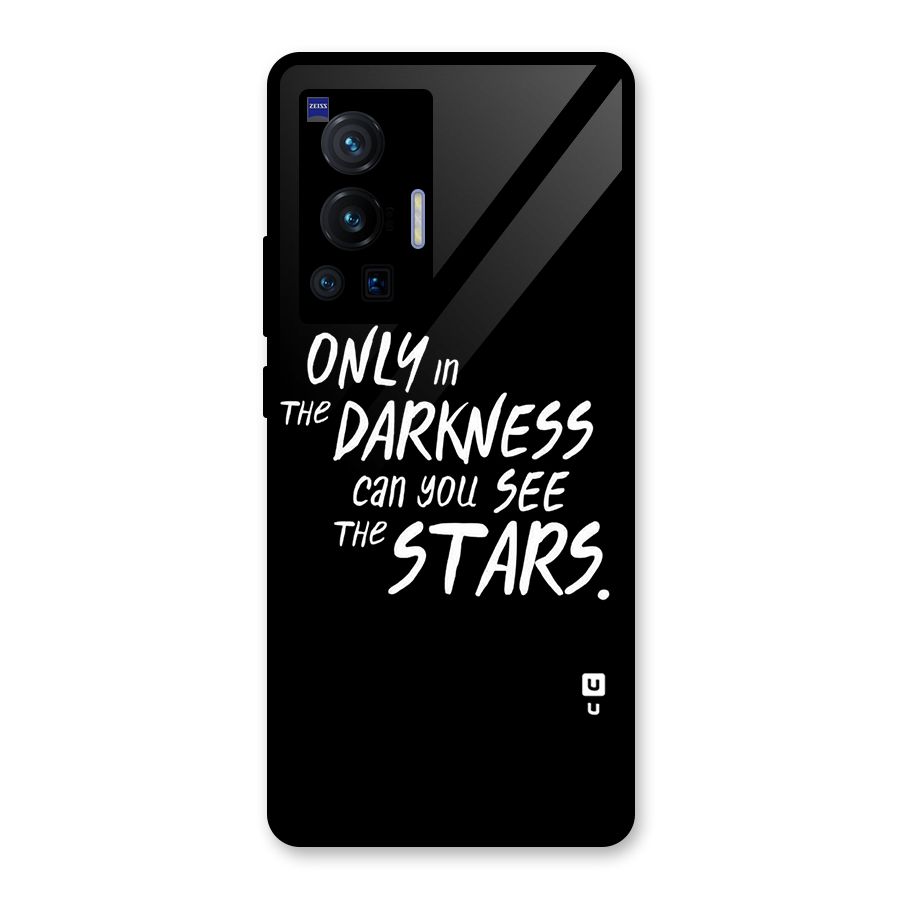 Darkness and the Stars Glass Back Case for Vivo X70 Pro