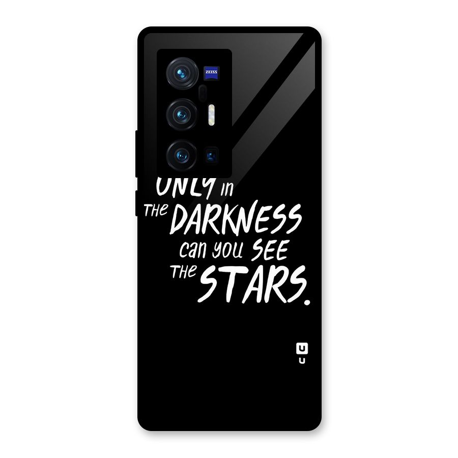 Darkness and the Stars Glass Back Case for Vivo X70 Pro Plus