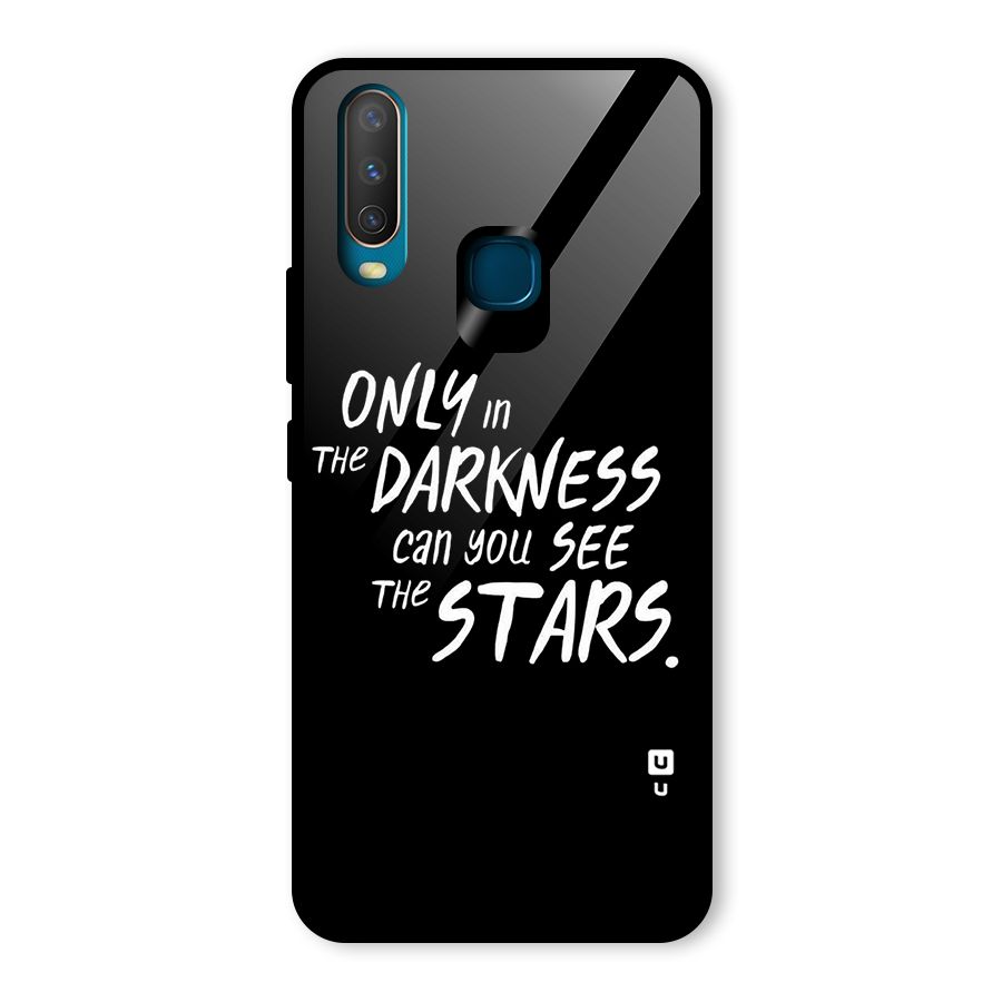 Darkness and the Stars Glass Back Case for Vivo Y15