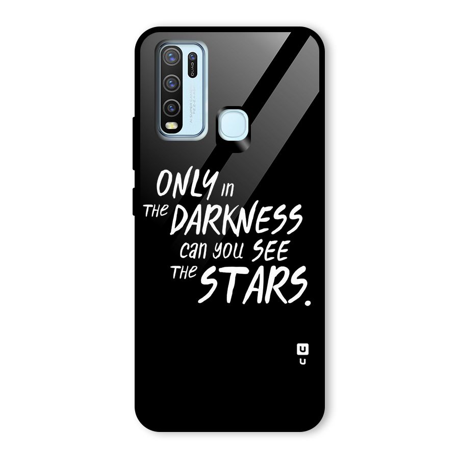 Darkness and the Stars Glass Back Case for Vivo Y50