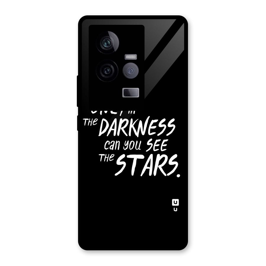 Darkness and the Stars Glass Back Case for Vivo iQOO 11 5G