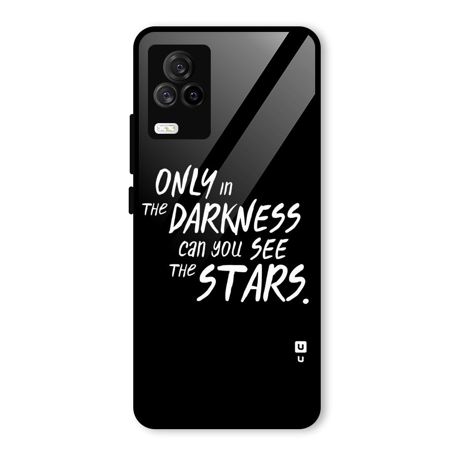 Darkness and the Stars Glass Back Case for Vivo iQOO 7 Legend 5G