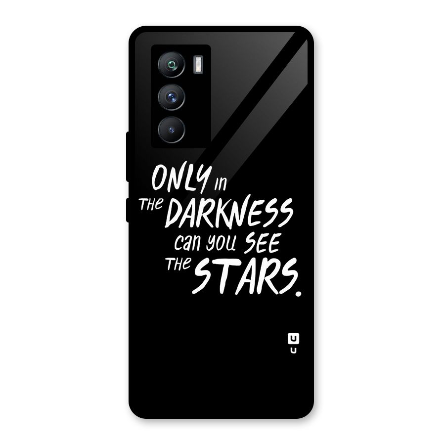 Darkness and the Stars Glass Back Case for Vivo iQOO 9 SE