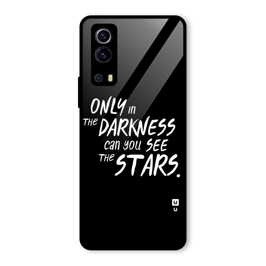Darkness and the Stars Glass Back Case for Vivo iQOO Z3
