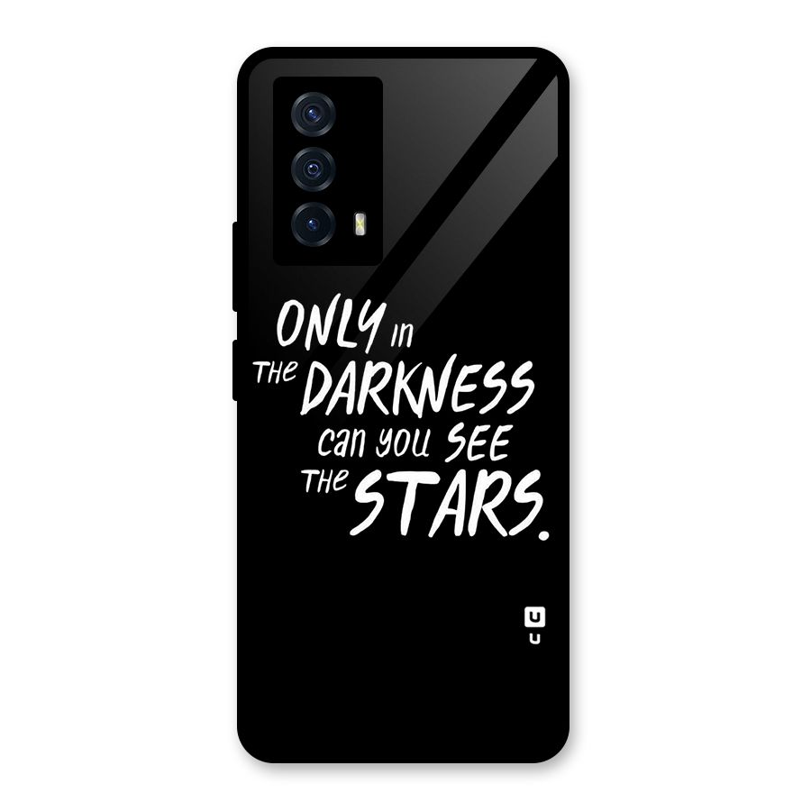 Darkness and the Stars Glass Back Case for Vivo iQOO Z5