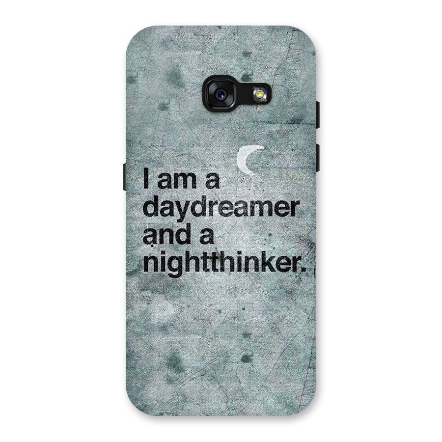 Day Dreamer Night Thinker Back Case for Galaxy A3 (2017)