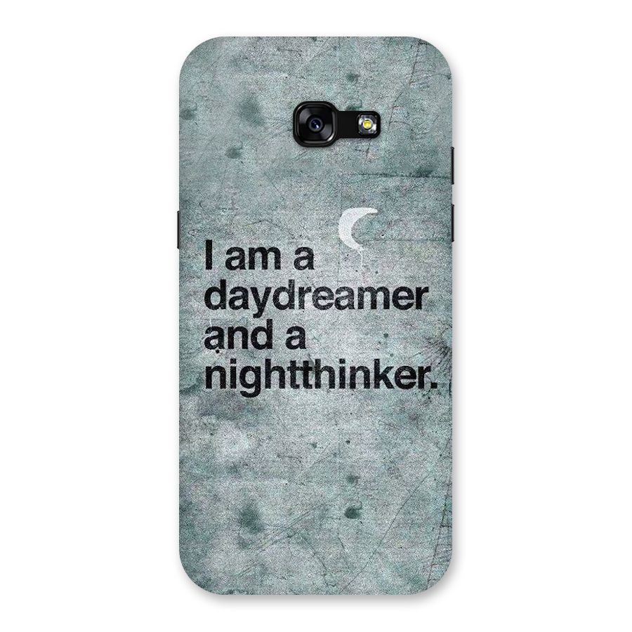 Day Dreamer Night Thinker Back Case for Galaxy A5 2017