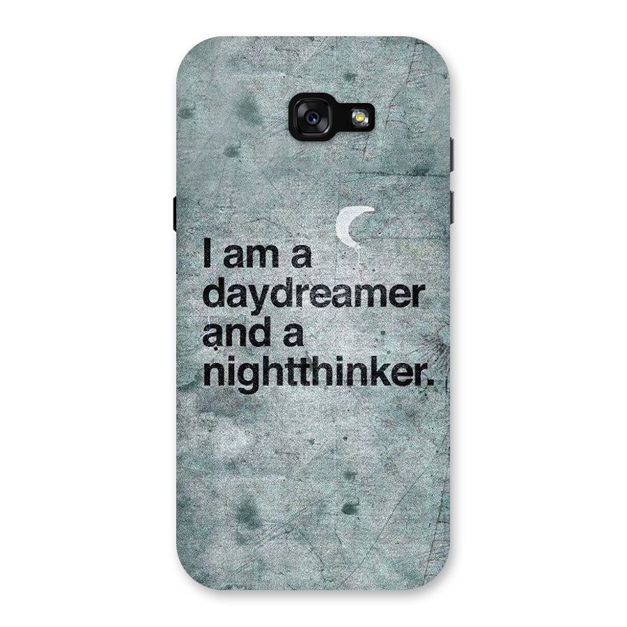 Day Dreamer Night Thinker Back Case for Galaxy A7 (2017)