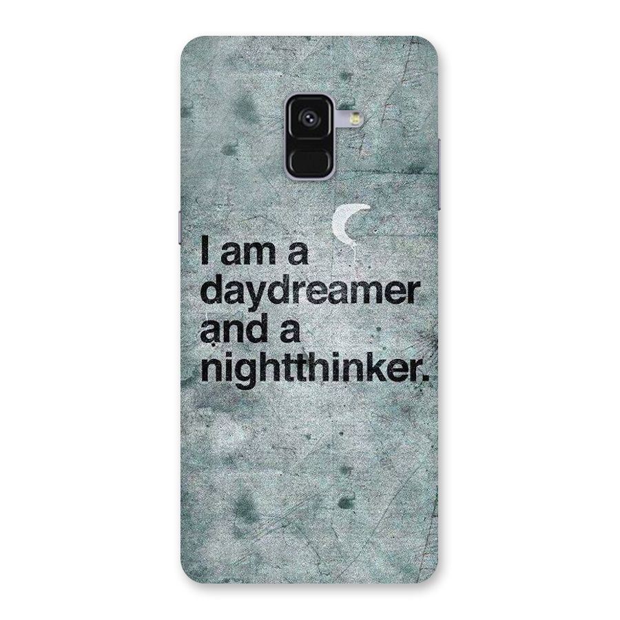 Day Dreamer Night Thinker Back Case for Galaxy A8 Plus