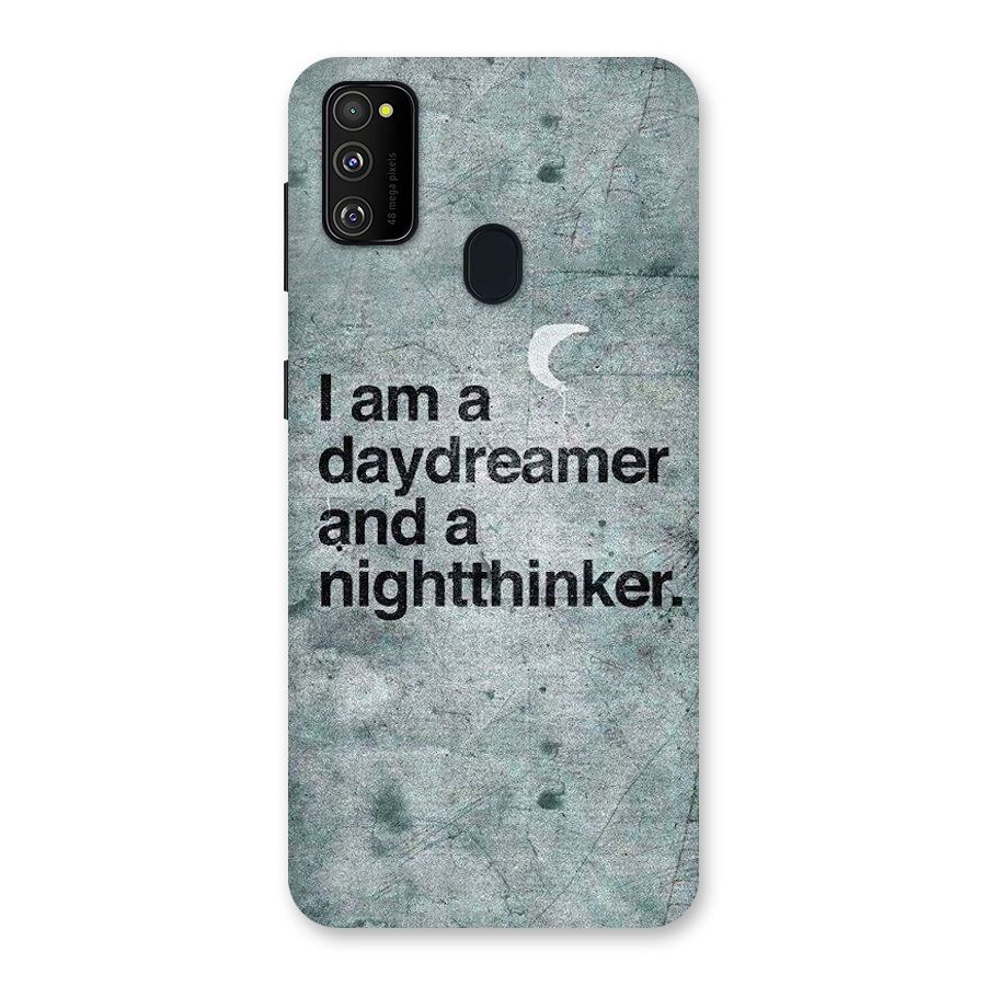 Day Dreamer Night Thinker Back Case for Galaxy M30s