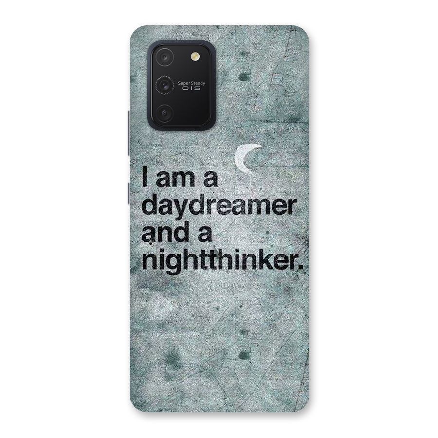 Day Dreamer Night Thinker Back Case for Galaxy S10 Lite