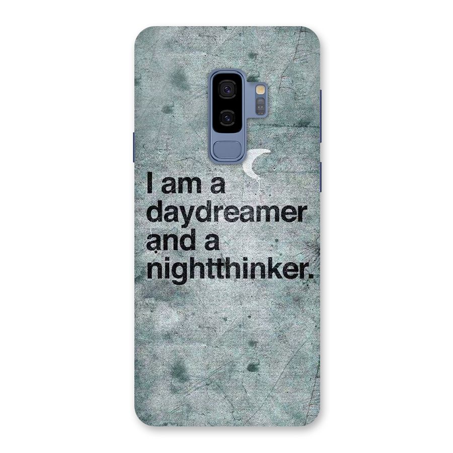 Day Dreamer Night Thinker Back Case for Galaxy S9 Plus