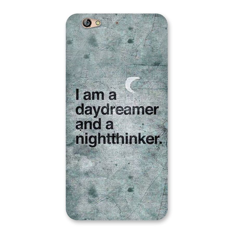 Day Dreamer Night Thinker Back Case for Gionee S6