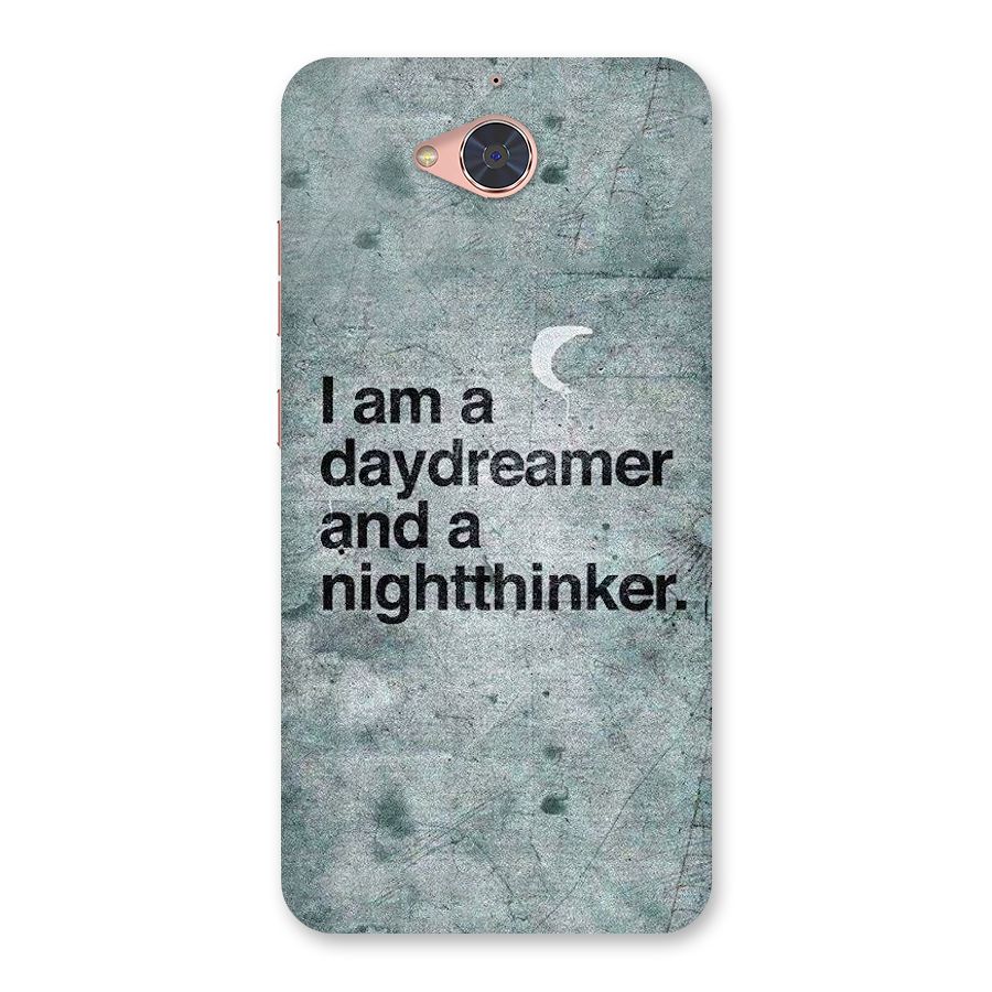 Day Dreamer Night Thinker Back Case for Gionee S6 Pro