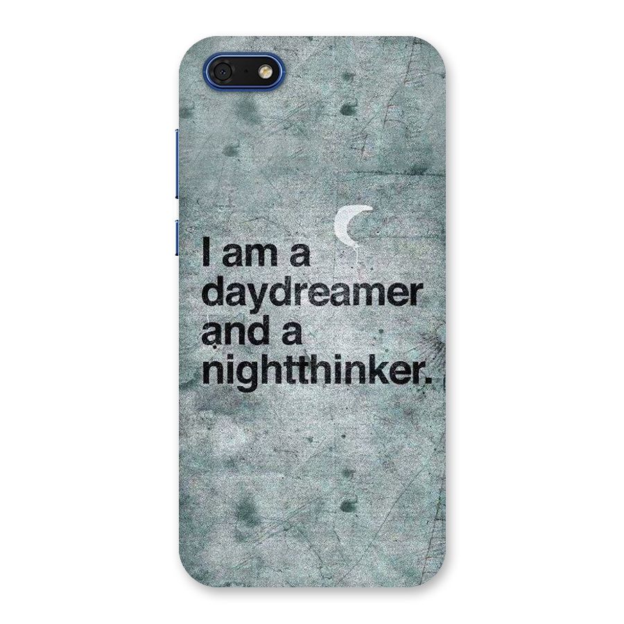 Day Dreamer Night Thinker Back Case for Honor 7s