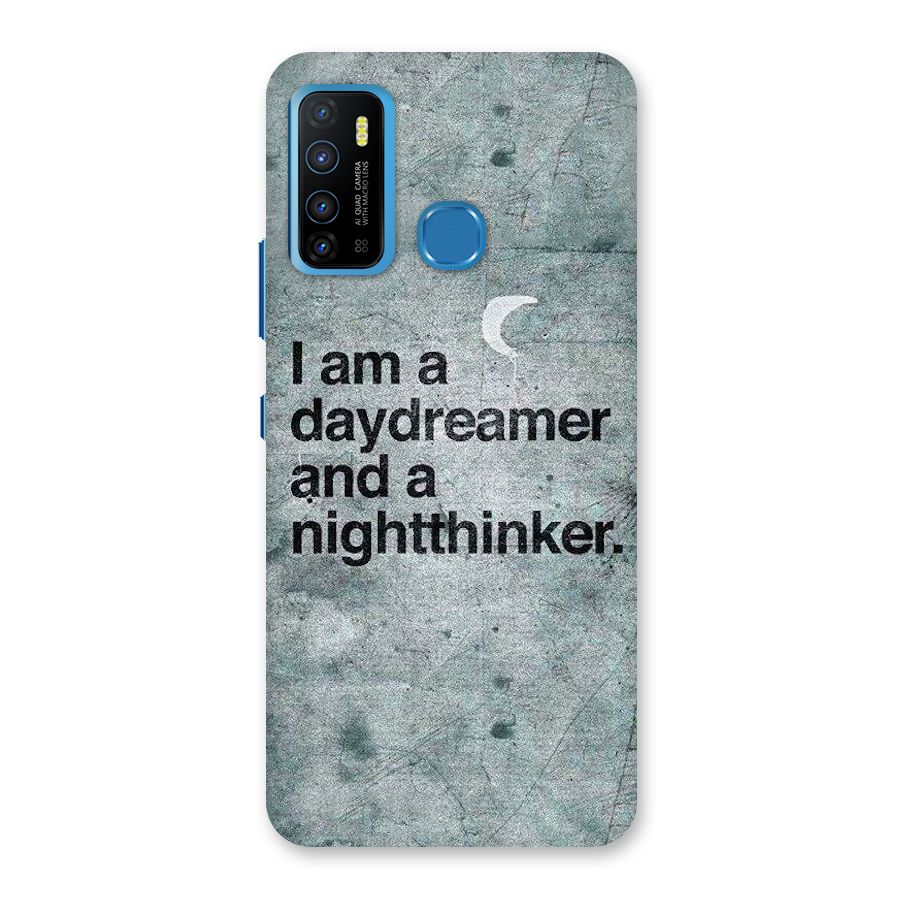 Day Dreamer Night Thinker Back Case for Infinix Hot 9