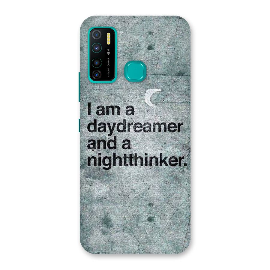 Day Dreamer Night Thinker Back Case for Infinix Hot 9 Pro
