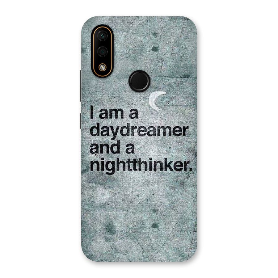 Day Dreamer Night Thinker Back Case for Lenovo A6 Note