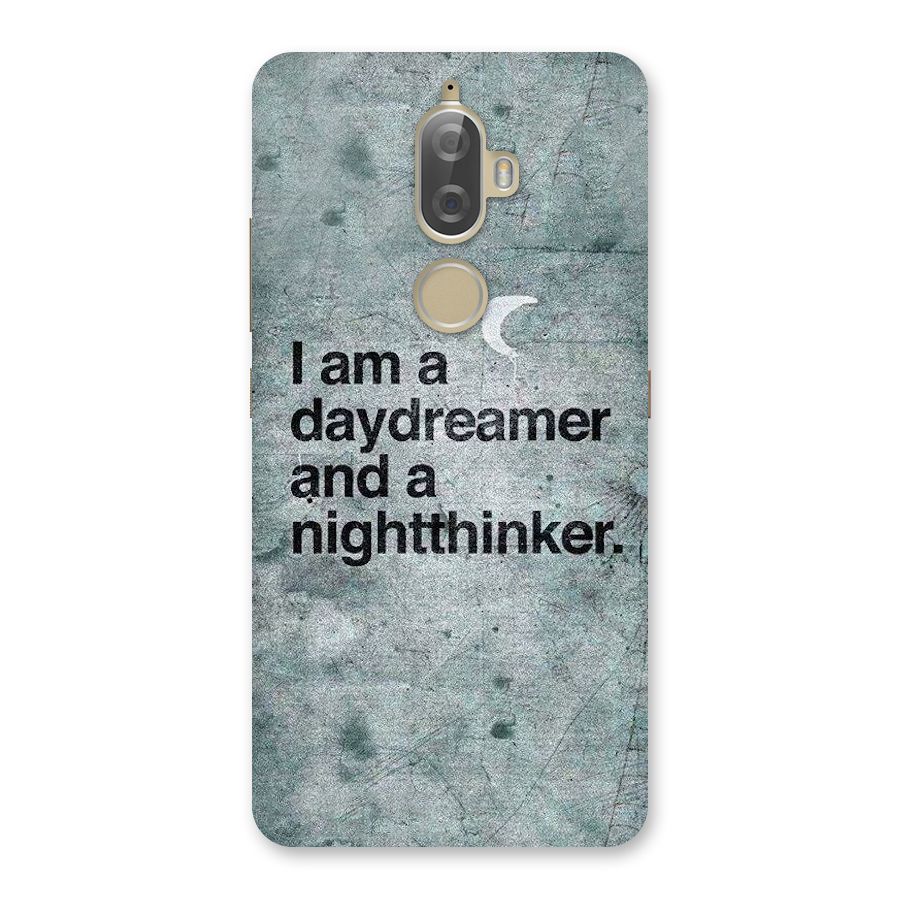 Day Dreamer Night Thinker Back Case for Lenovo K8 Plus