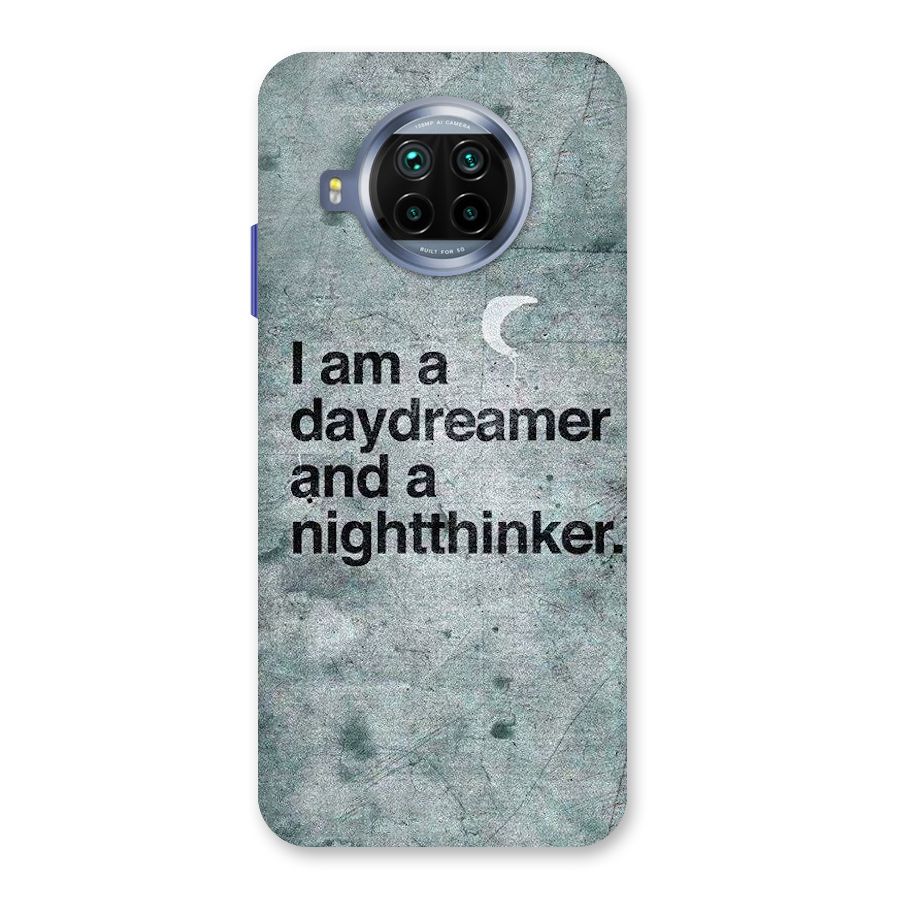 Day Dreamer Night Thinker Back Case for Mi 10i