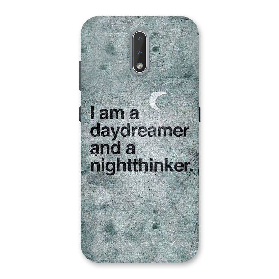Day Dreamer Night Thinker Back Case for Nokia 2.3