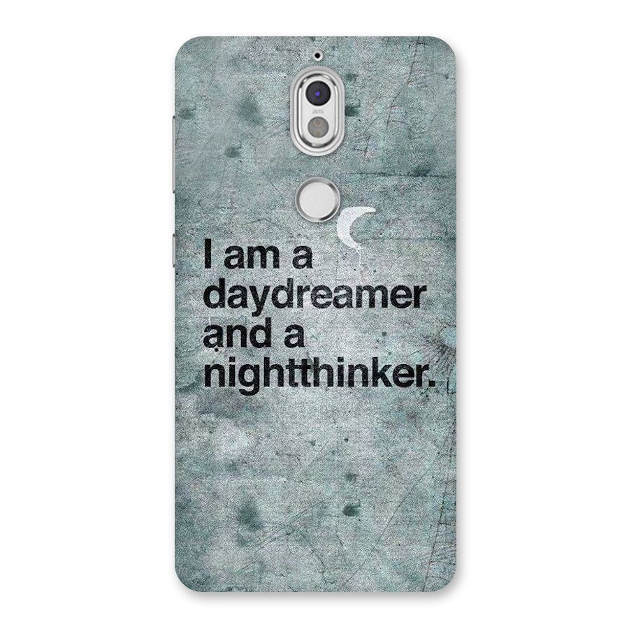 Day Dreamer Night Thinker Back Case for Nokia 7