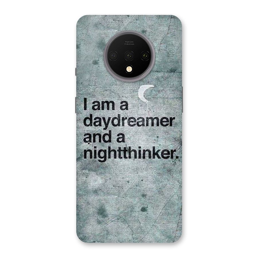 Day Dreamer Night Thinker Back Case for OnePlus 7T