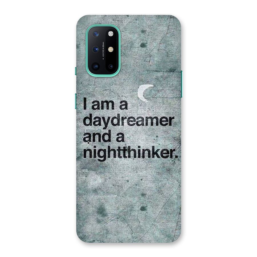 Day Dreamer Night Thinker Back Case for OnePlus 8T