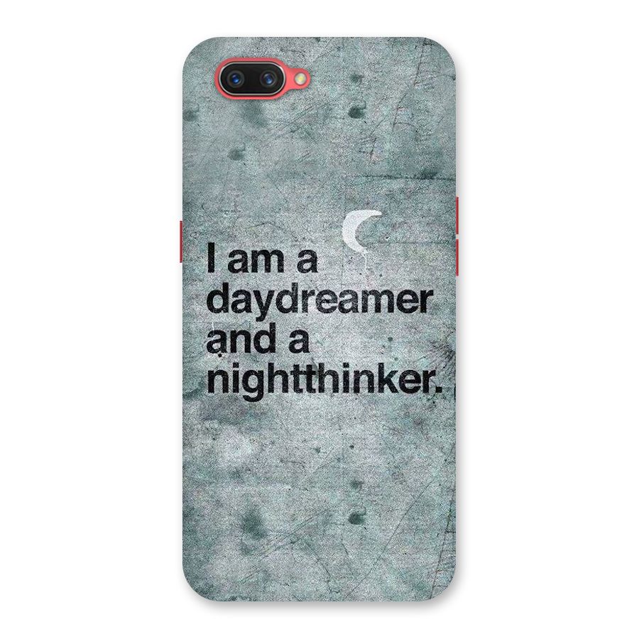 Day Dreamer Night Thinker Back Case for Oppo A3s