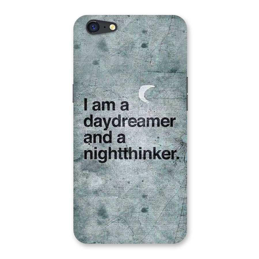 Day Dreamer Night Thinker Back Case for Oppo A71