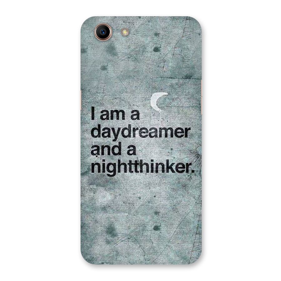 Day Dreamer Night Thinker Back Case for Oppo A83 (2018)