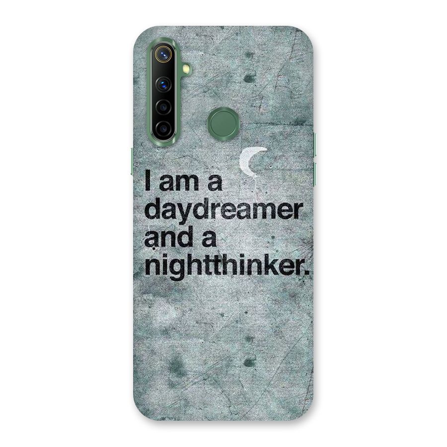 Day Dreamer Night Thinker Back Case for Realme Narzo 10
