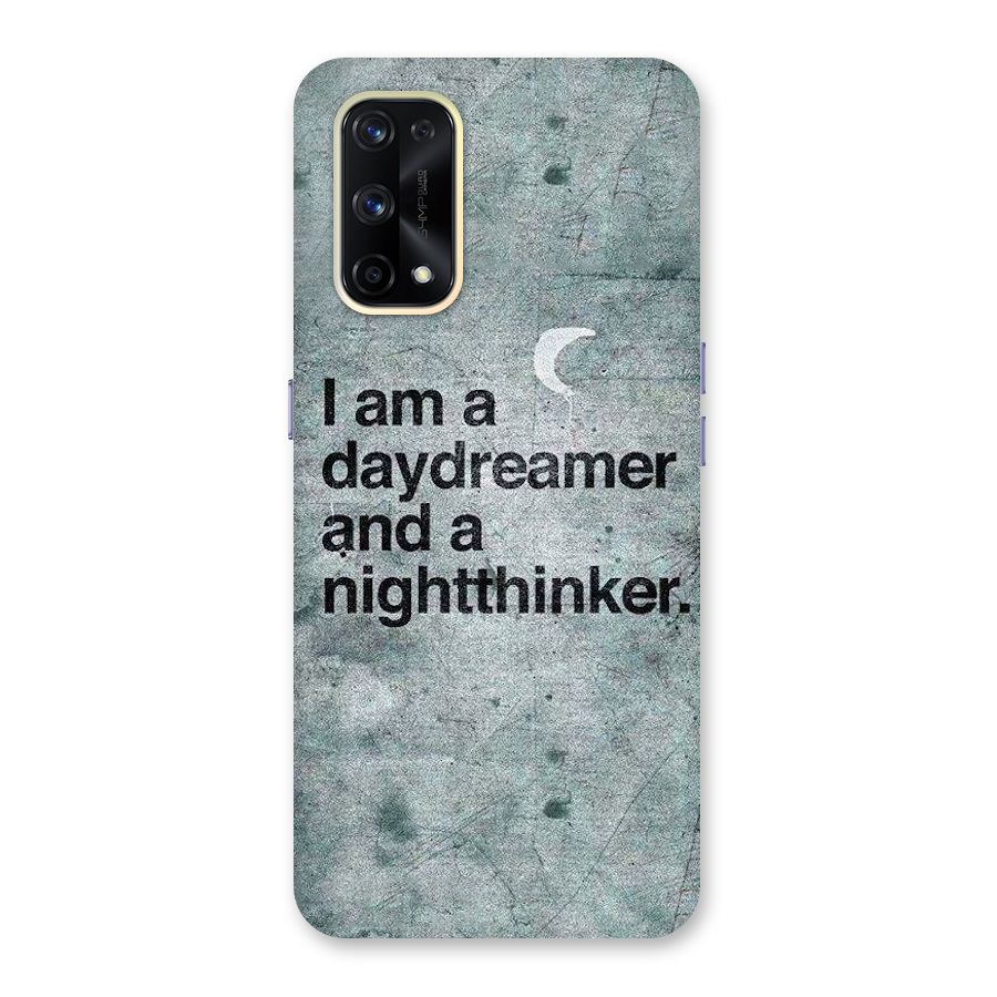 Day Dreamer Night Thinker Glass Back Case for Realme X7 Pro