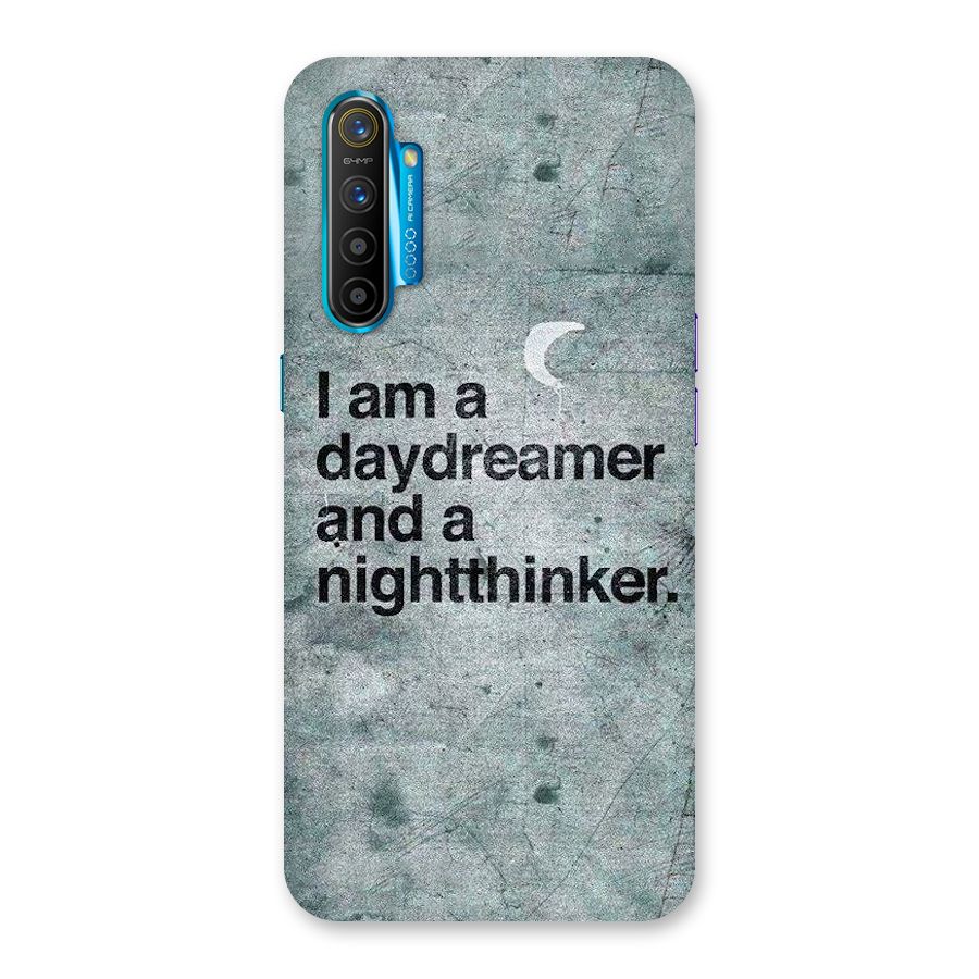 Day Dreamer Night Thinker Back Case for Realme XT