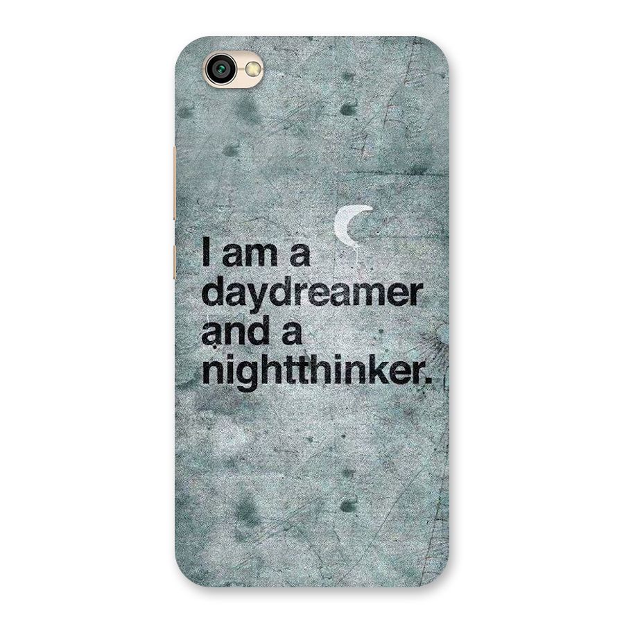Day Dreamer Night Thinker Back Case for Redmi Y1 Lite