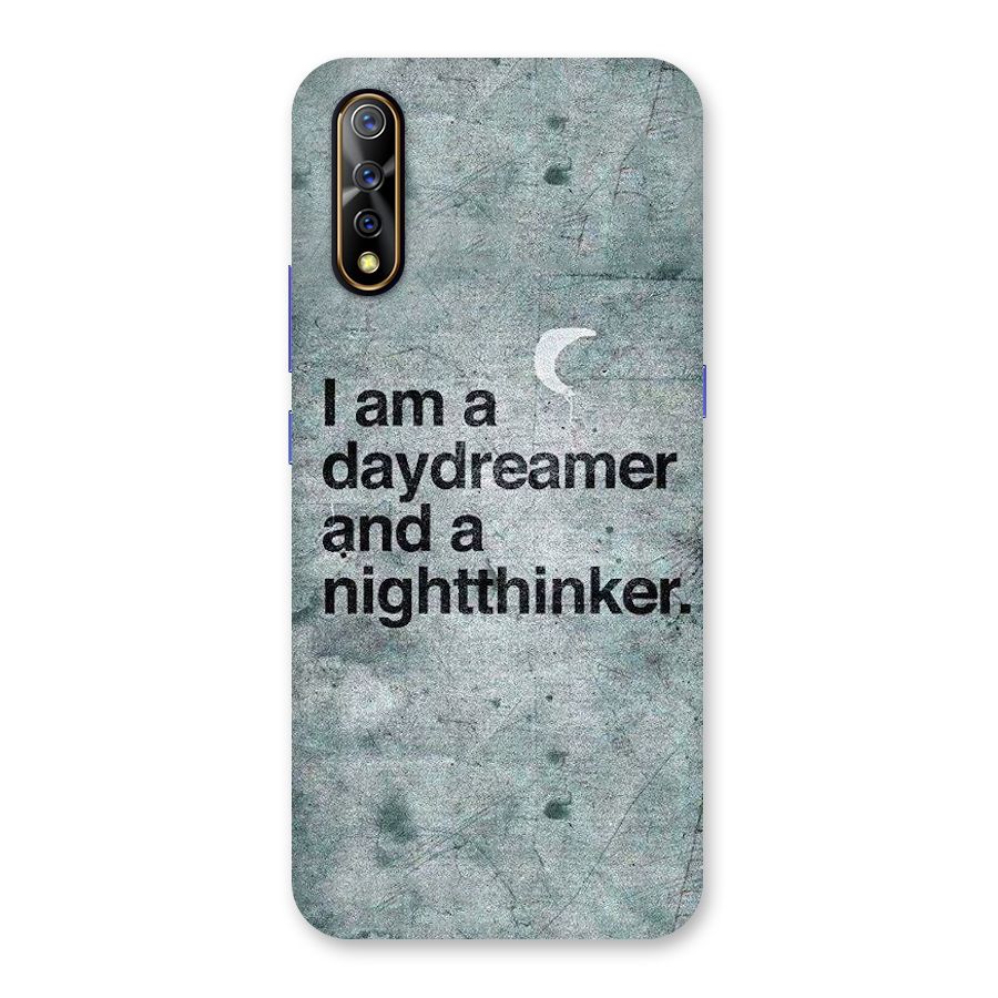 Day Dreamer Night Thinker Back Case for Vivo S1