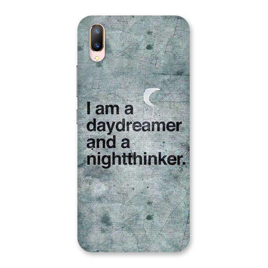 Day Dreamer Night Thinker Back Case for Vivo V11 Pro