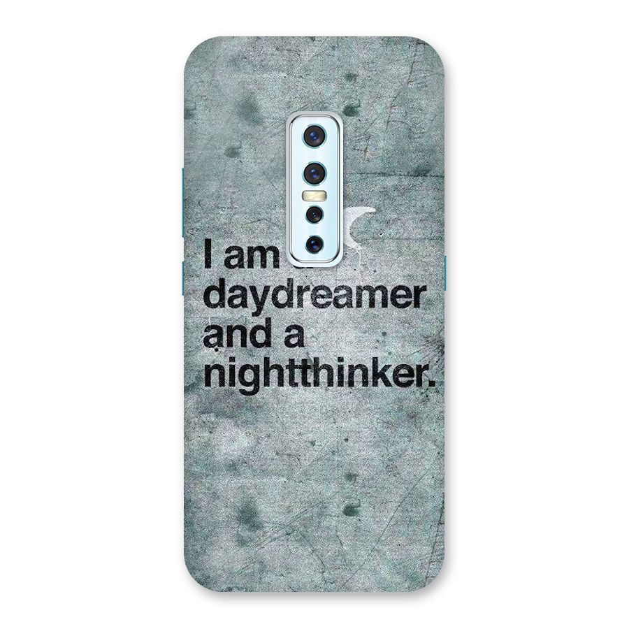 Day Dreamer Night Thinker Back Case for Vivo V17 Pro
