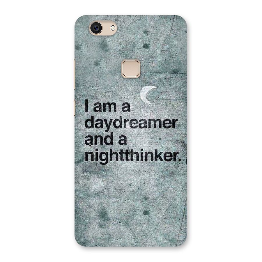 Day Dreamer Night Thinker Back Case for Vivo V7