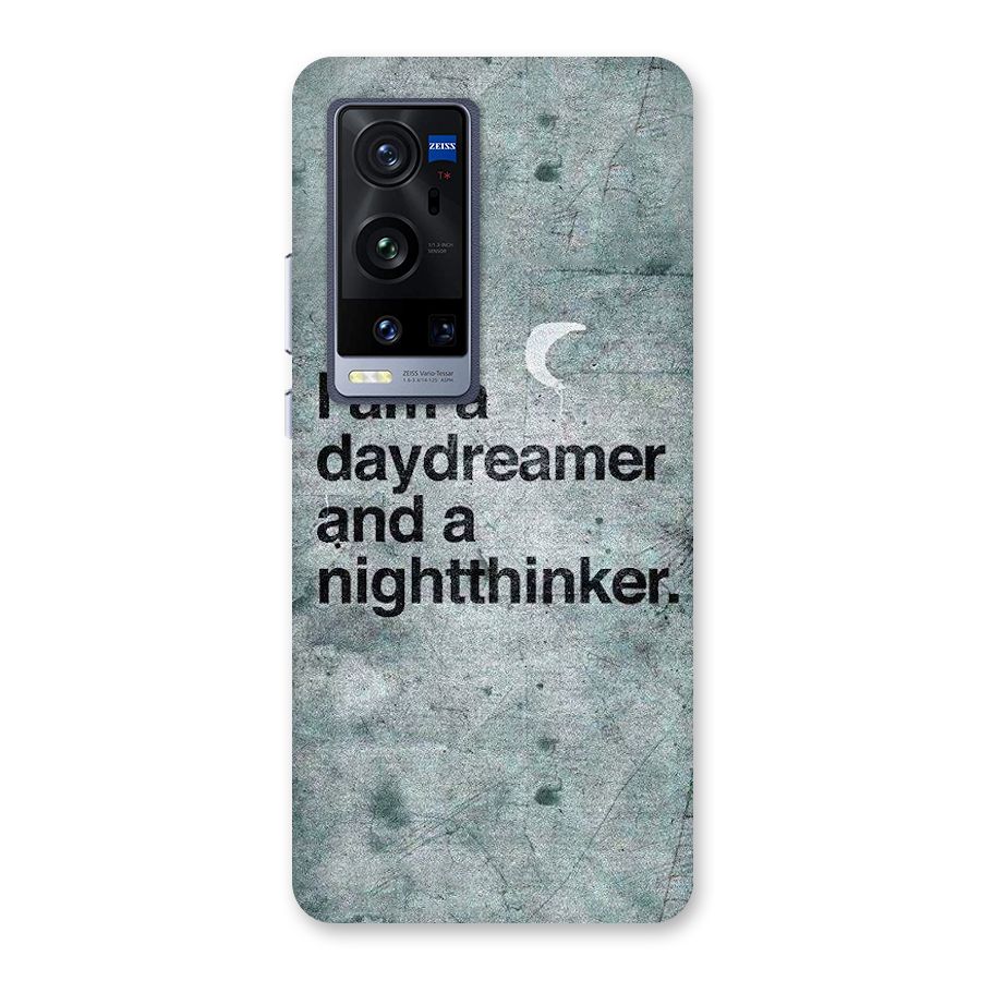 Day Dreamer Night Thinker Back Case for Vivo X60 Pro Plus