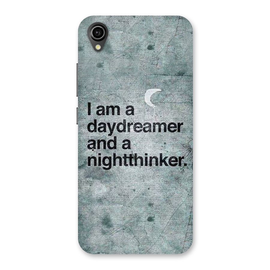 Day Dreamer Night Thinker Back Case for Vivo Y90
